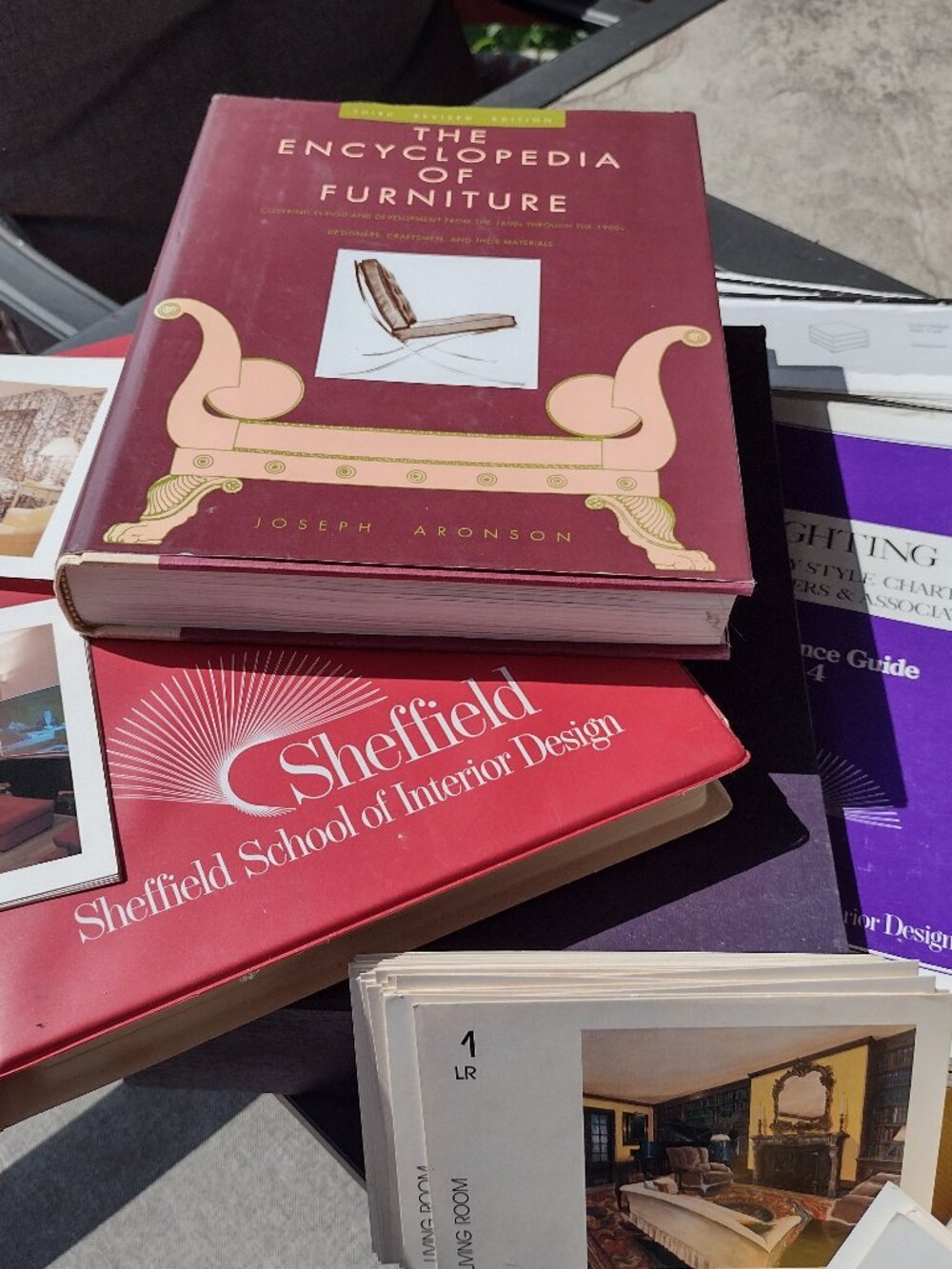 Sheffield School of Interior Design Course Materials Lot Reference Guides Lesson
